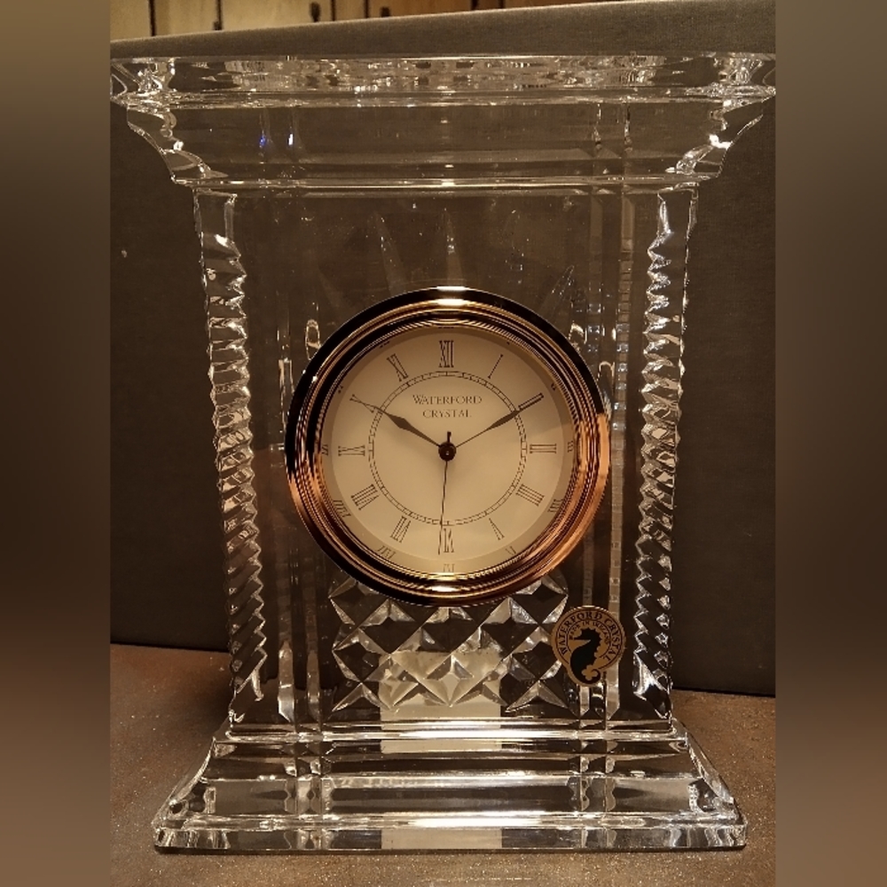 Waterford crystal 5x7 clock